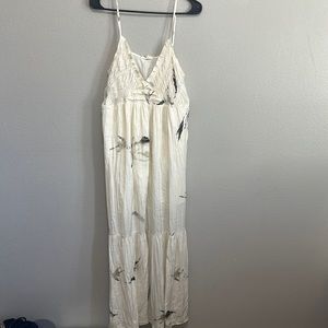 Women’s silk maxi dress